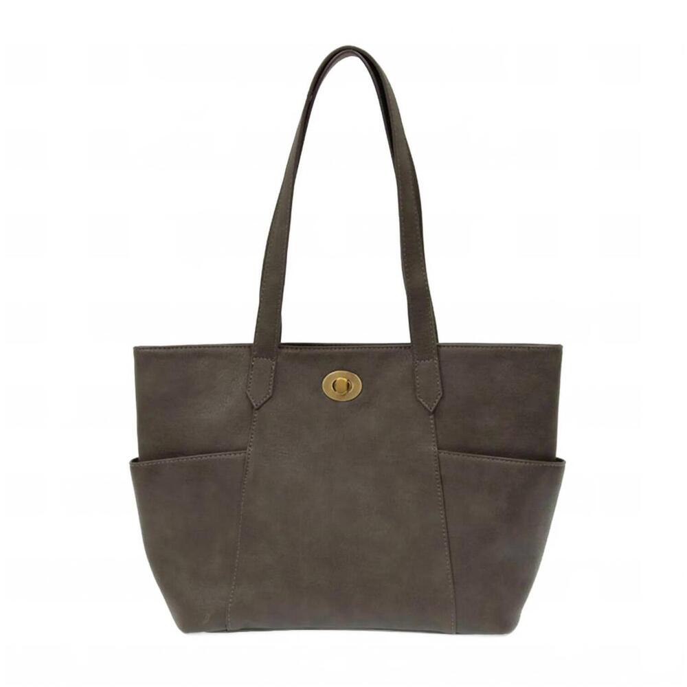 NEW JOY SUSAN women's judy tote purse in charcoal